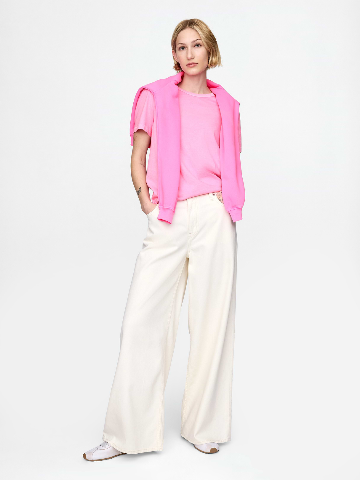Organic Cotton VintageSoft T-Shirt - Parisian pink