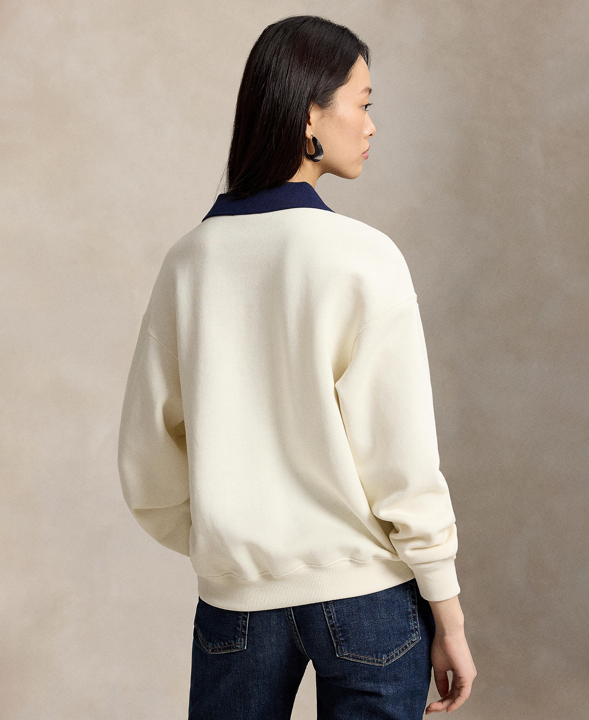 Polo Ralph Lauren Women's Crewneck Sweatshirt - Warm White