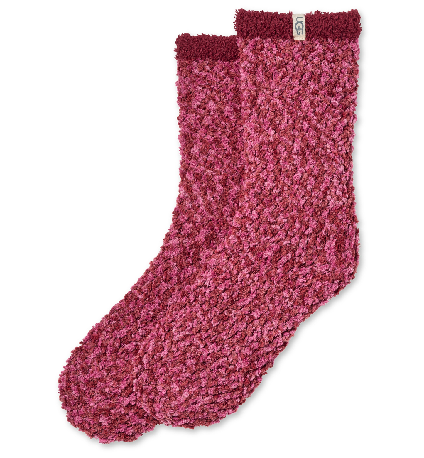 UGG Women's Cozy Chenille Crew Socks - Coffee Berry