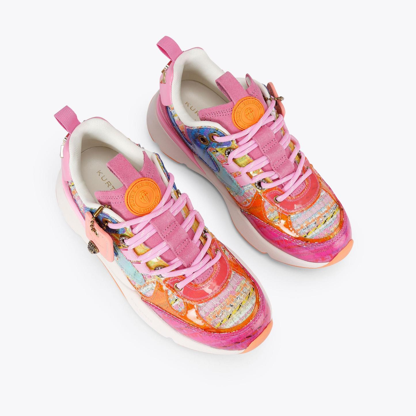Kurt Geiger London Kurt Runner Sneaker - Pink - view 3