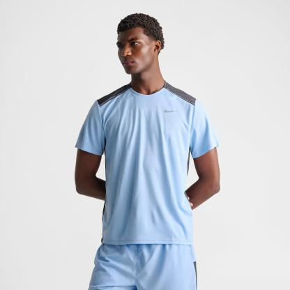 Men's Nithtke Miler Dri-FIT Running T-Shirt - Psychic Blue/Anthracite