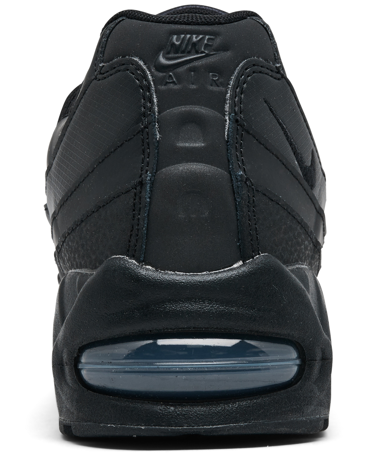 Nike Men's Air Max 95 Big Bubble Total 90 Casual Sneakers from Finish Line - Black