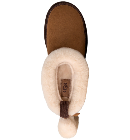 UGG® Women's Classic Mini Heritage Round Toe Booties - Chestnut