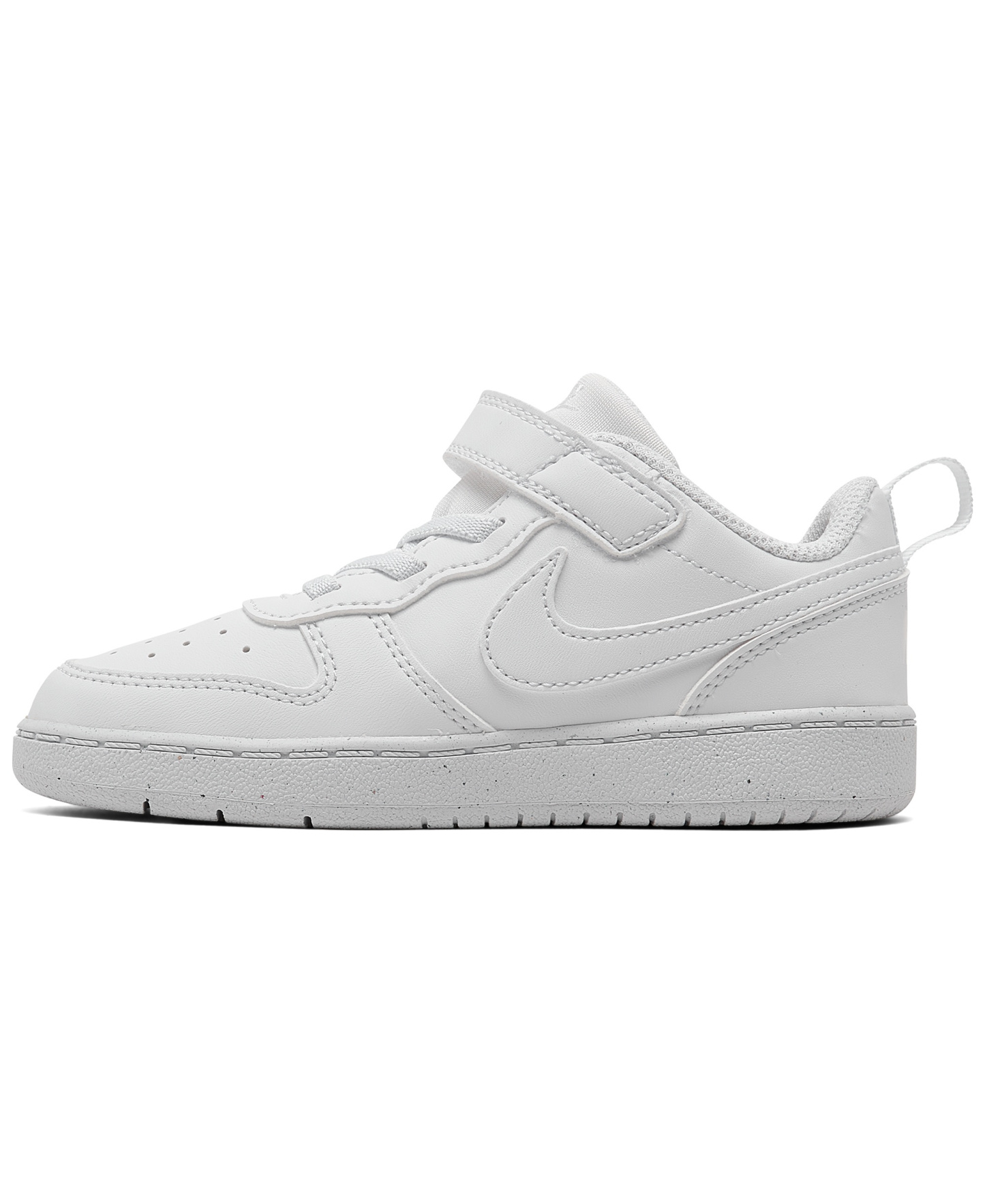 Nike Toddler Court Borough Low Recraft Adjustable Strap Casual Sneakers from Finish Line - White