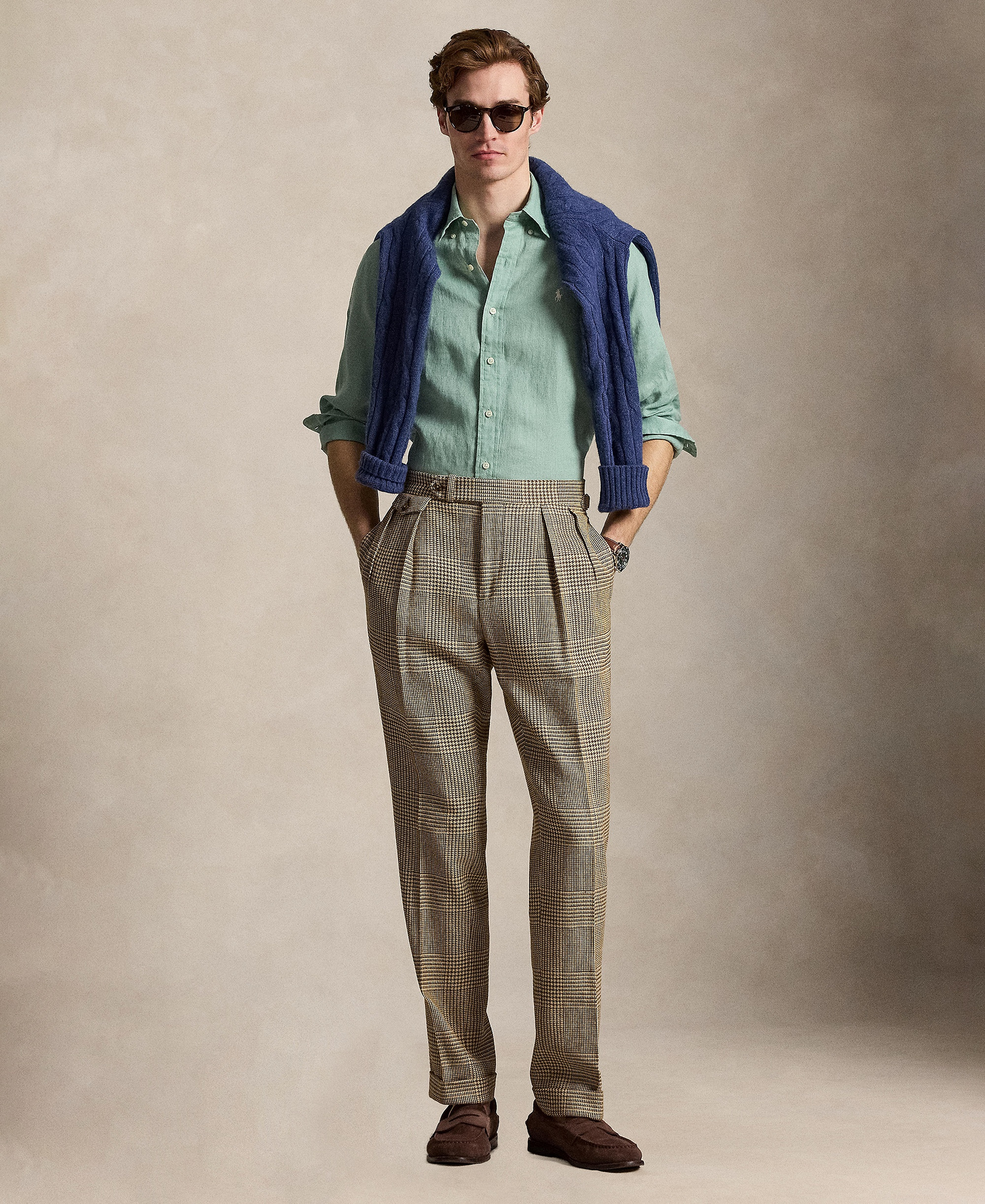 Polo Ralph Lauren Men's Classic-Fit Linen Shirt - Faded Mint