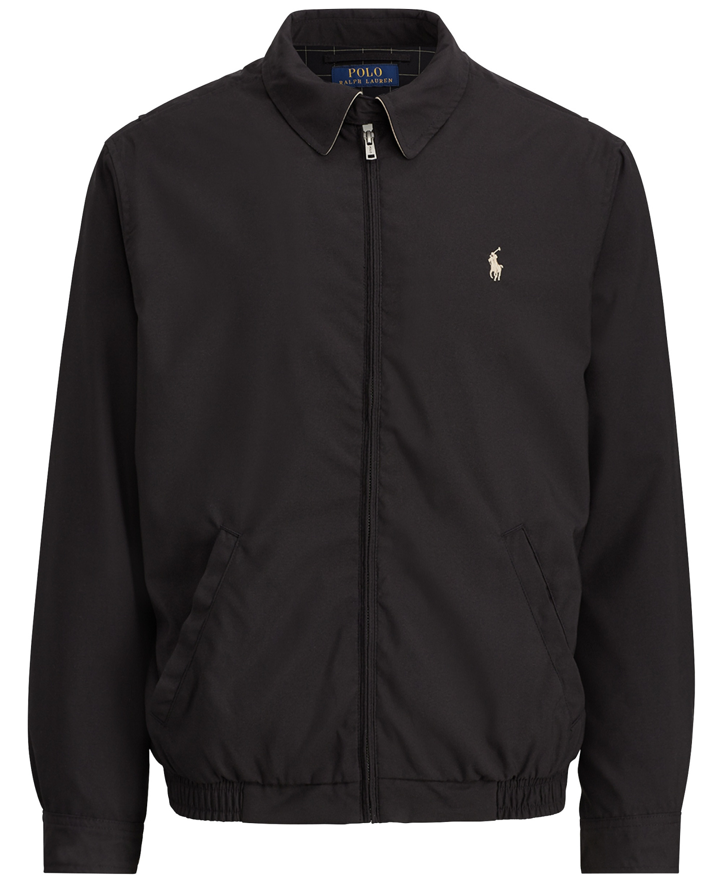Polo Ralph Lauren Men's Big & Tall Bi-Swing Windbreaker Jackets - RL Black