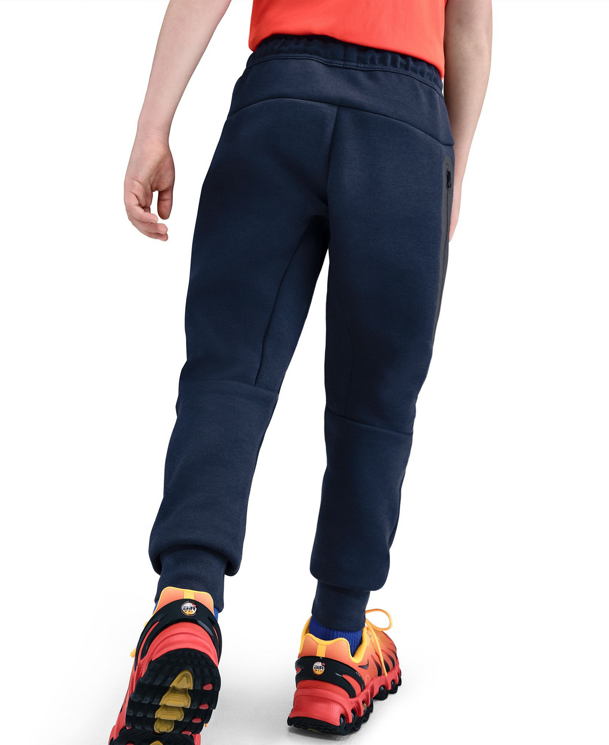 Nike Boys' and Girls' 7-20 Sportswear Tech Fleece Jogger Pants - Navy Blue