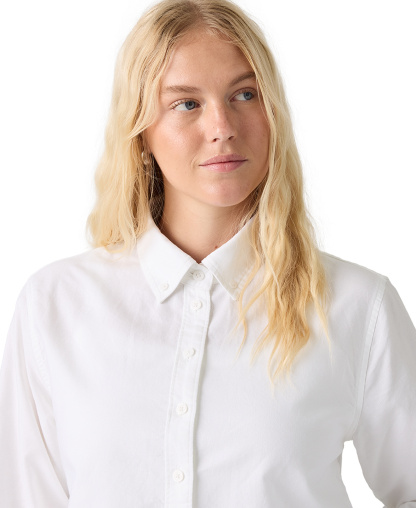 Levi's Women's Sully Long-Sleeve Shirt - Bright White