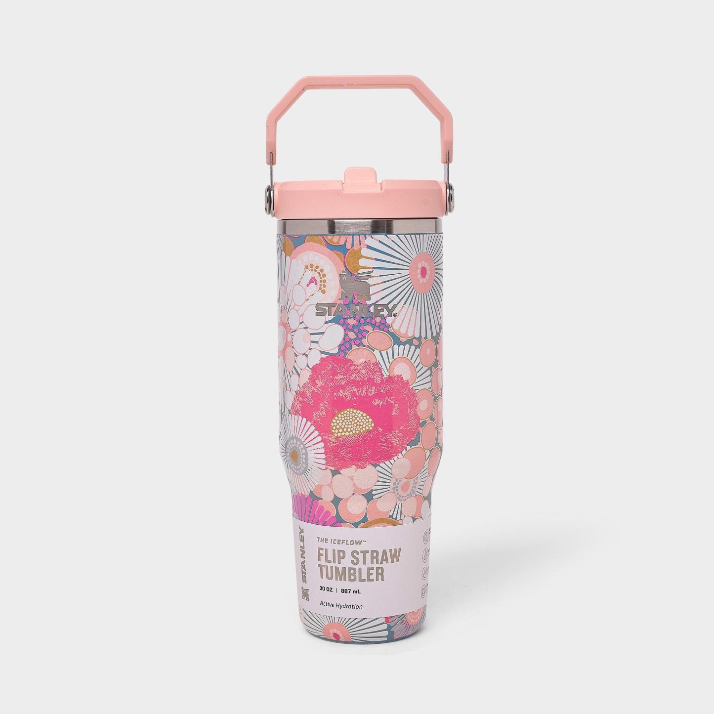 Stanley IceFlow Flip Straw Tumbler (30 oz) - Sorbet Wildflower