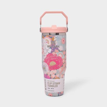 Stanley IceFlow Flip Straw Tumbler (30 oz) - Sorbet Wildflower