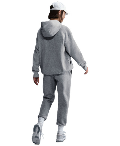 Nike Women's Sportswear Phoenix Fleece Oversized Pullover Hoodie - Dark Gray Heather/sail
