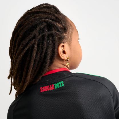 Big Kids' adidas x Bob Marley Jamaica 26 Away Replica Soccer Jersey - Black - view 6