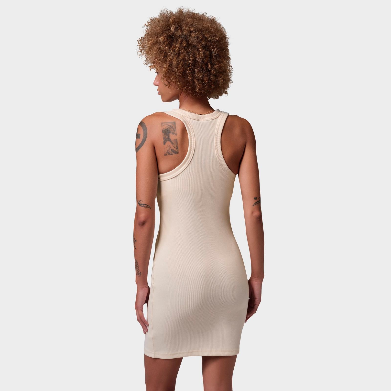 Women's Jordan Brooklyn Tank Dress - Pale Ivory/Pale Ivory - view 3