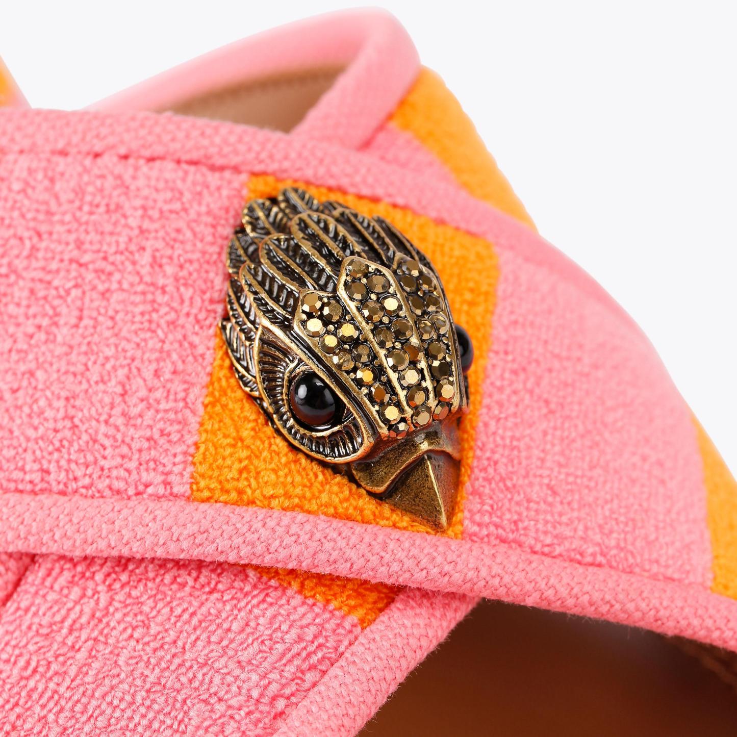 Kurt Geiger London Kurt's Cabana Eagle Flatform Sandal - Pink - view 6