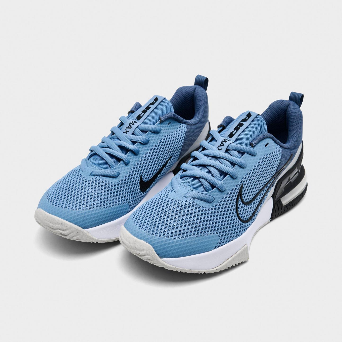 Men's Nithtke Air Max Alpha Trainer 6 Training Shoes - Part 2 - Work Blue/Diffused Blue/Photon Dust/Black - Both shoes facing left
