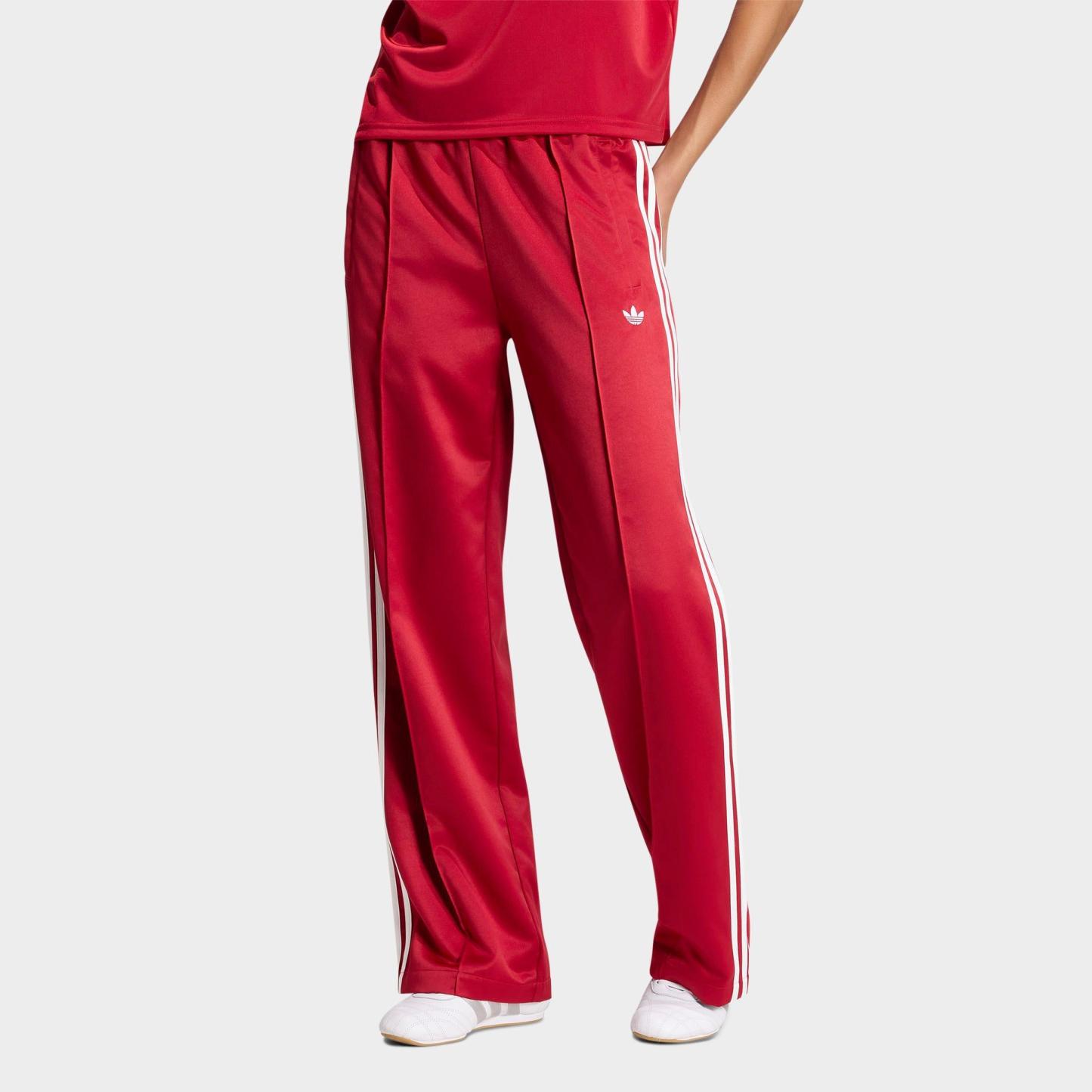 Women's adidas Originals Satin Superstar Loose Track Pants - Team Victory Red/White