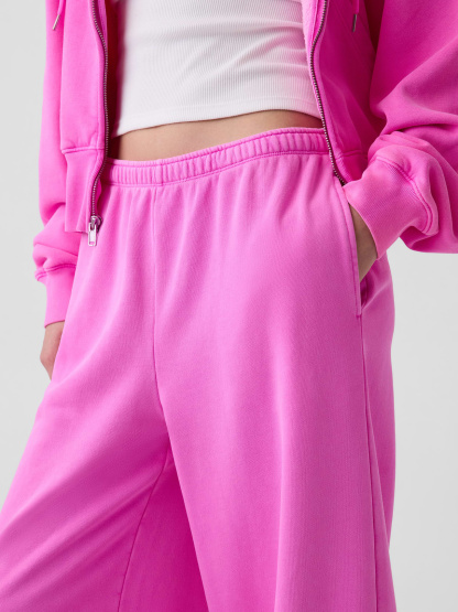 VintageSoft Baggy Sweatpants - New sugar plum neon pink