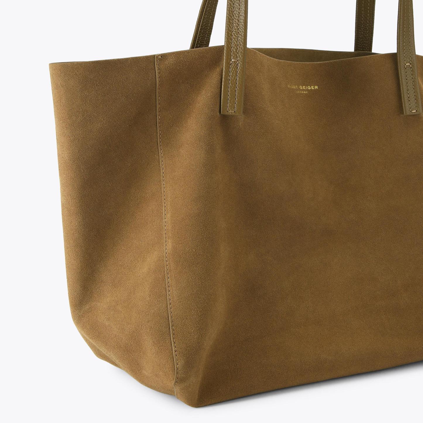 Kurt Geiger London Large Violet Tote Bag - Tan - view 5