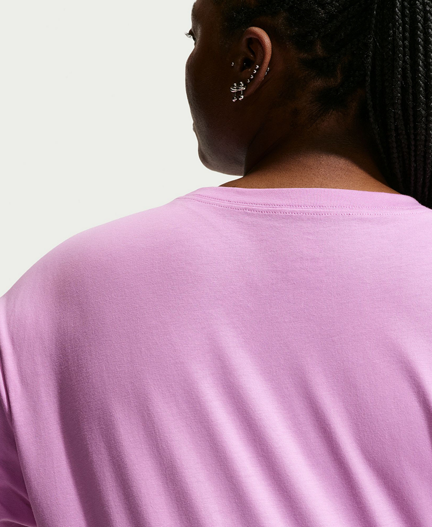 Nike Women's Sportswear Crewneck T-Shirt - Light Magenta