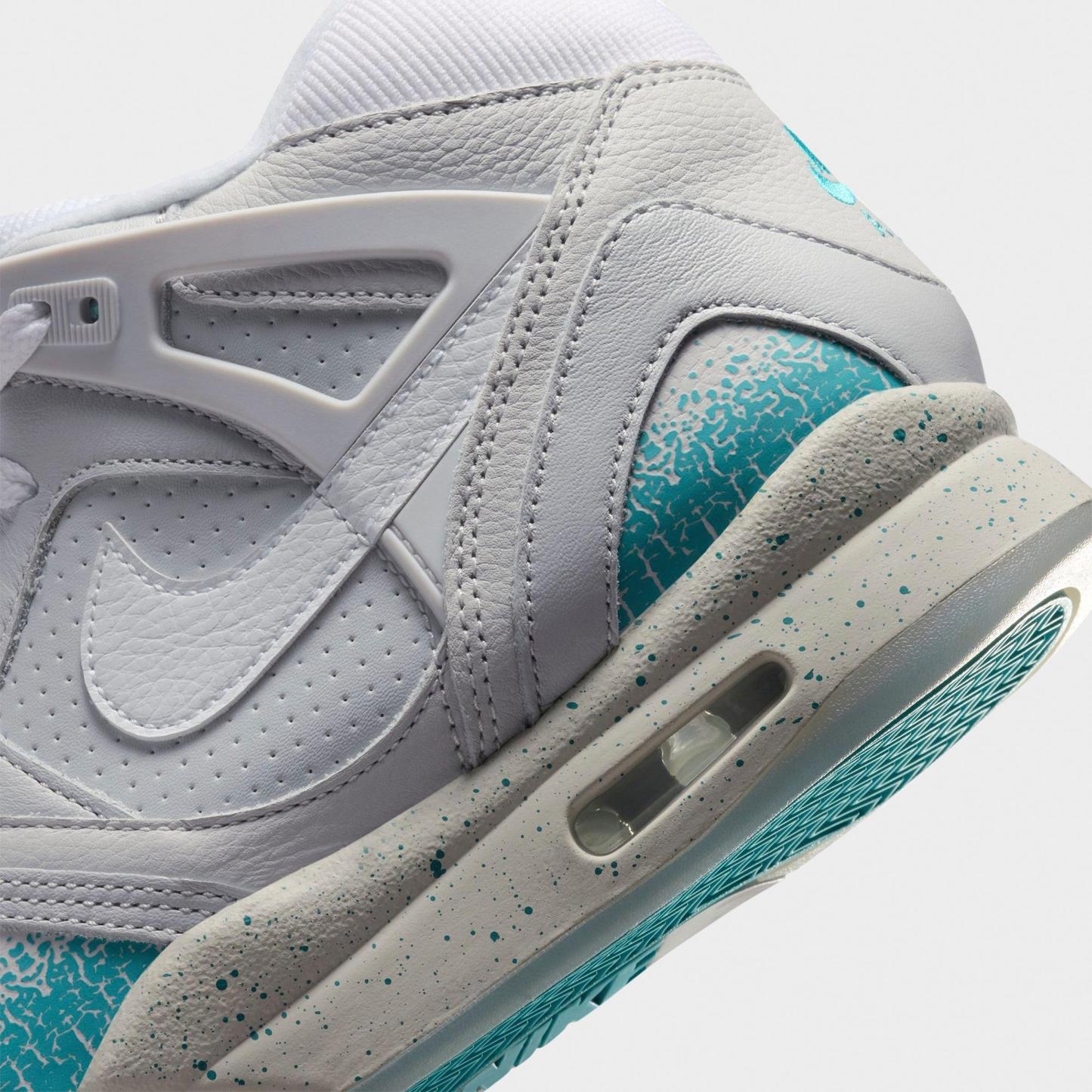 Men's Nithtke Air Tech Challenge 2 Casual Shoes - Photon Dust/Dusty Cactus/Picante Red/White - Detail shot