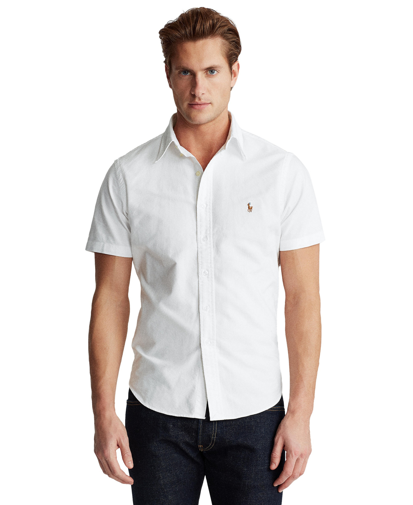 Polo Ralph Lauren Men's Classic-Fit Oxford Shirt - White