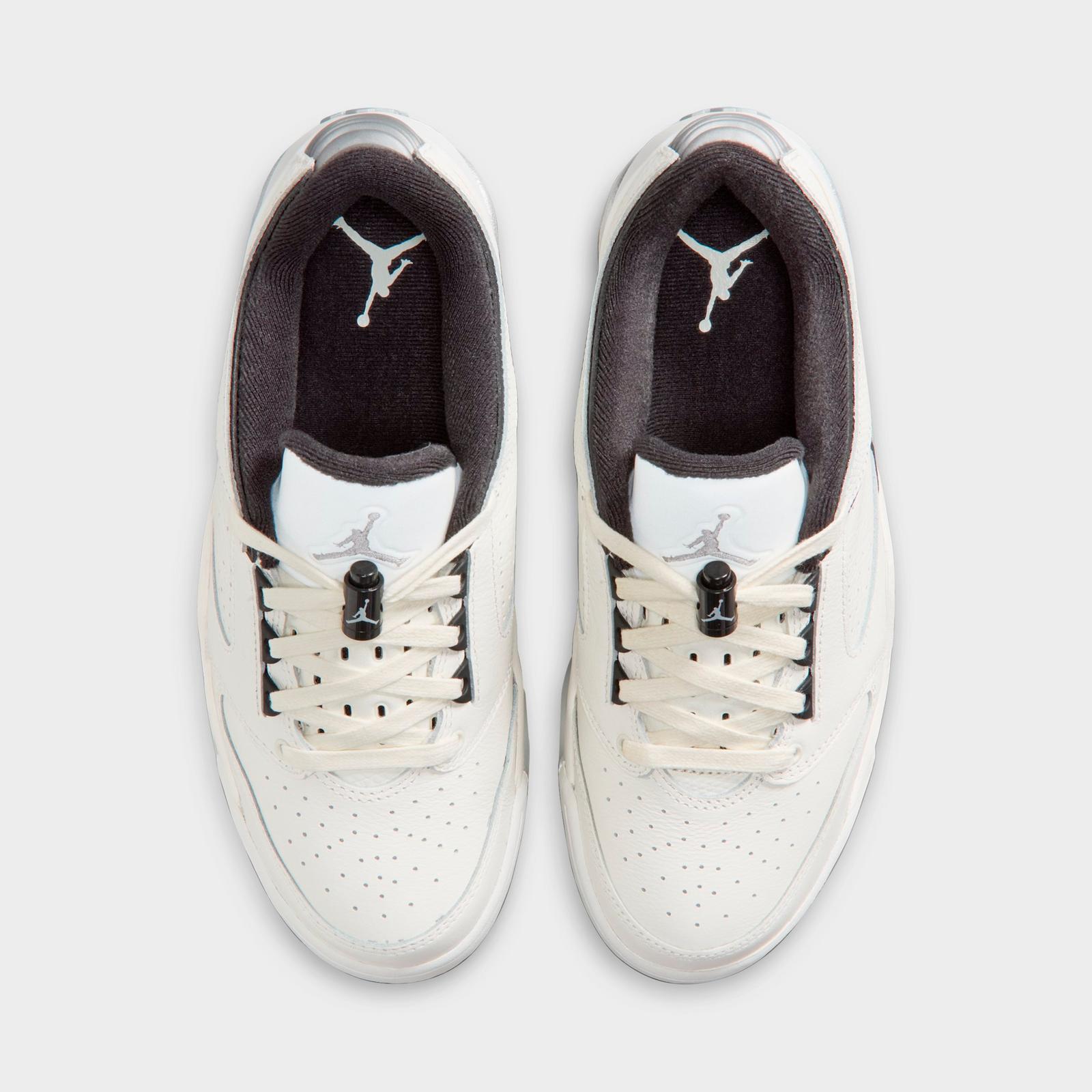 Women's Jordan Sixty Plus Low Casual Shoes - Sail/Black/Swan/Metallic Silver - view 5