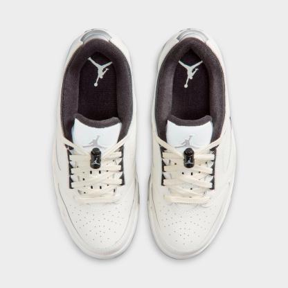 Women's Jordan Sixty Plus Low Casual Shoes - Sail/Black/Swan/Metallic Silver - view 5