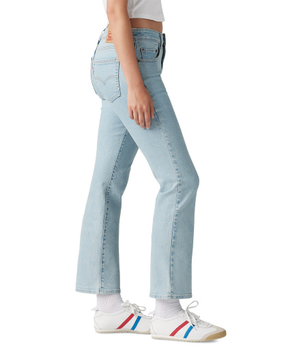 Levi's Women's 725 High-Rise Kick Boot Jeans - Struck By Lightning Clean