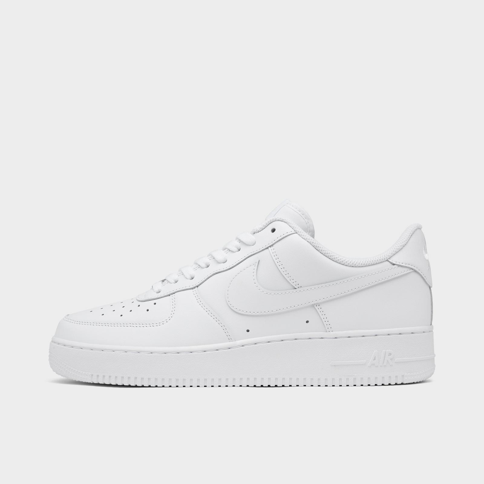 Men's Nike Air Force 1 '07 Low Casual Shoes - White/White