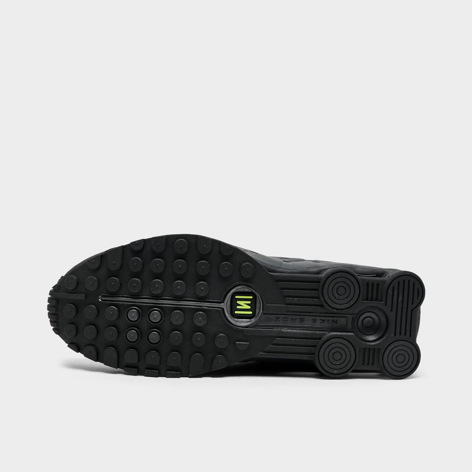 Men's Nike Shox R4 Casual Shoes - Anthracite/Multi-Color/Black