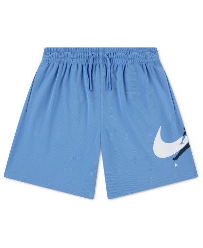Jordan Boys' 8-20 Graphic Varsity-Style Mesh Shorts - Univeristy Blue