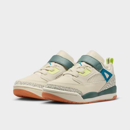Little Kids' Jordan Spizike Low Casual Shoes - Sea Glass/Dusty Sage/Light Lemon Twist/Green Abyss - view 2