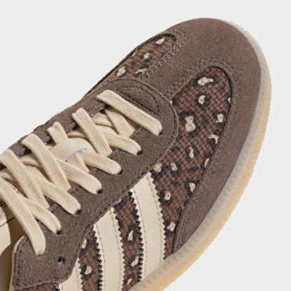 Men's adidas Originals Samba OG Casual Shoes - Part 1 - Preloved Brown/Warm Vanilla/Sand Strata - Detail shot