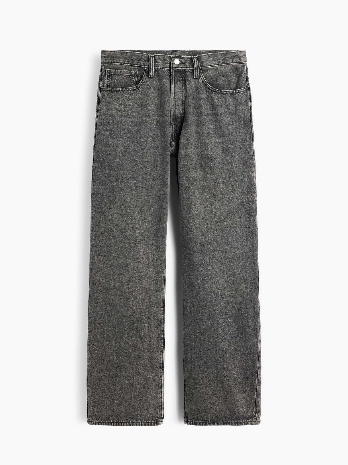 '90s Loose Jeans - Washed black