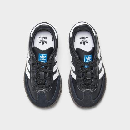Kids' Toddler adidas Originals Samba OG Stretch Lace Casual Shoes - Core Black/Footwear White/Gum 5 - view 5