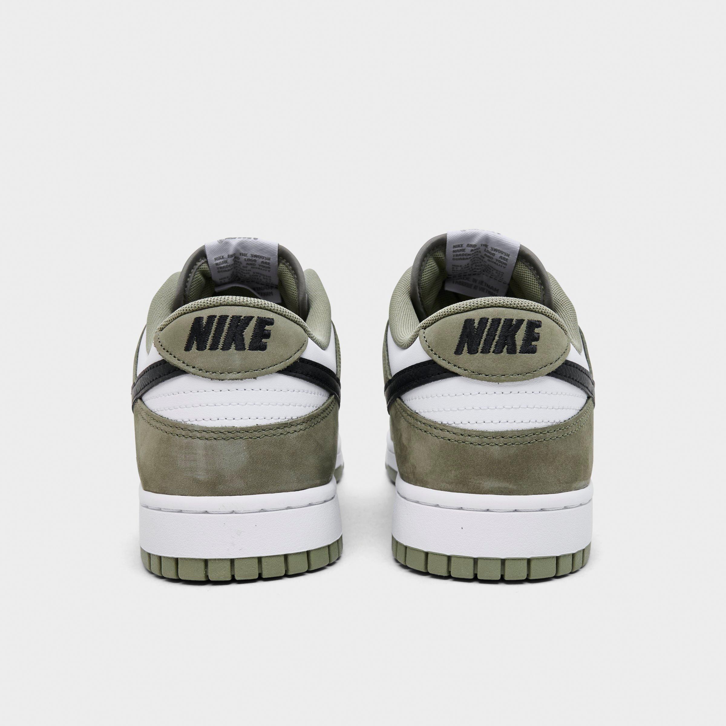 Men's Nithtke Dunk Low Retro Casual Shoes - Part 4 - Light Army/Black/White - Back view