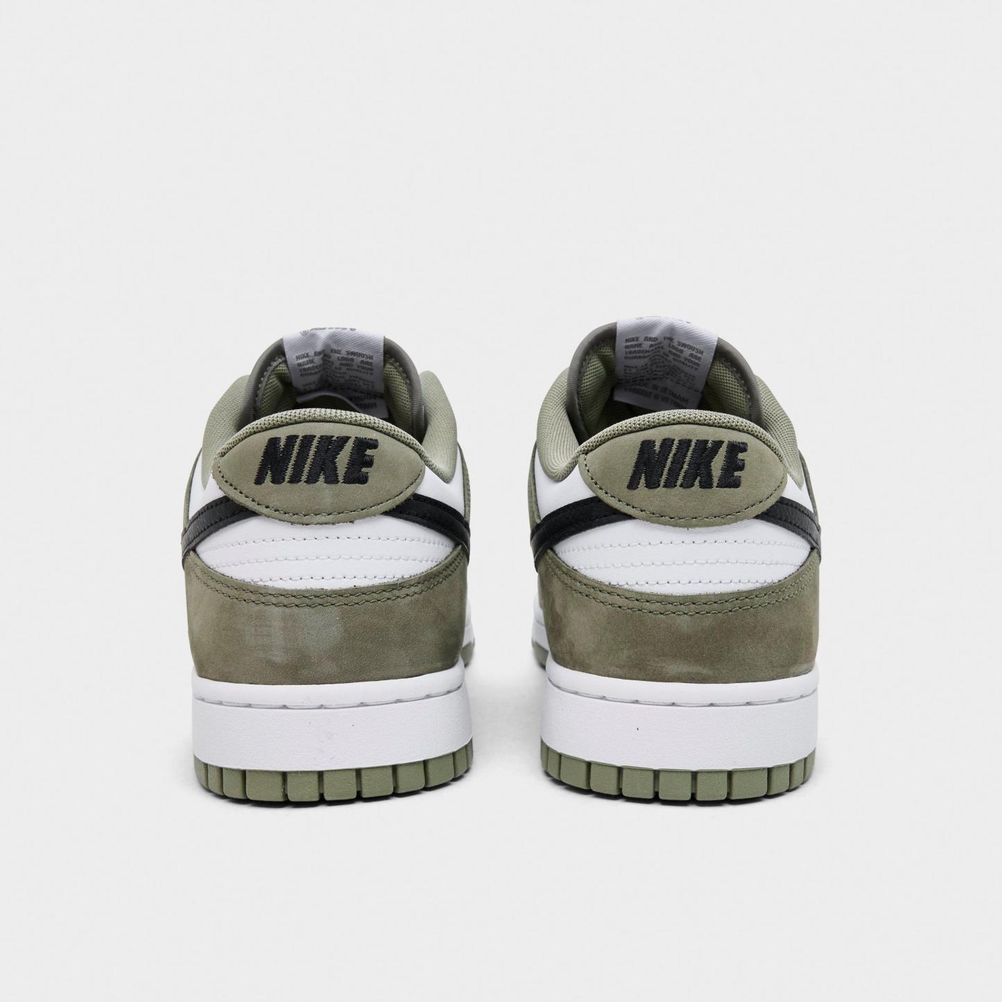 Men's Nithtke Dunk Low Retro Casual Shoes - Part 4 - Light Army/Black/White - Back view