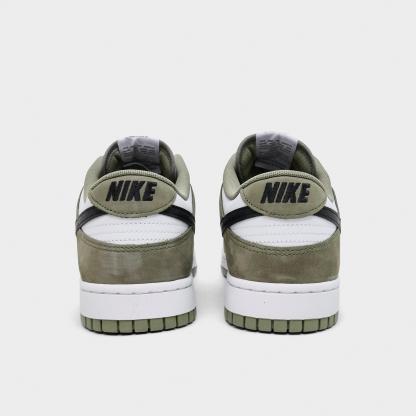 Men's Nithtke Dunk Low Retro Casual Shoes - Part 4 - Light Army/Black/White - Back view