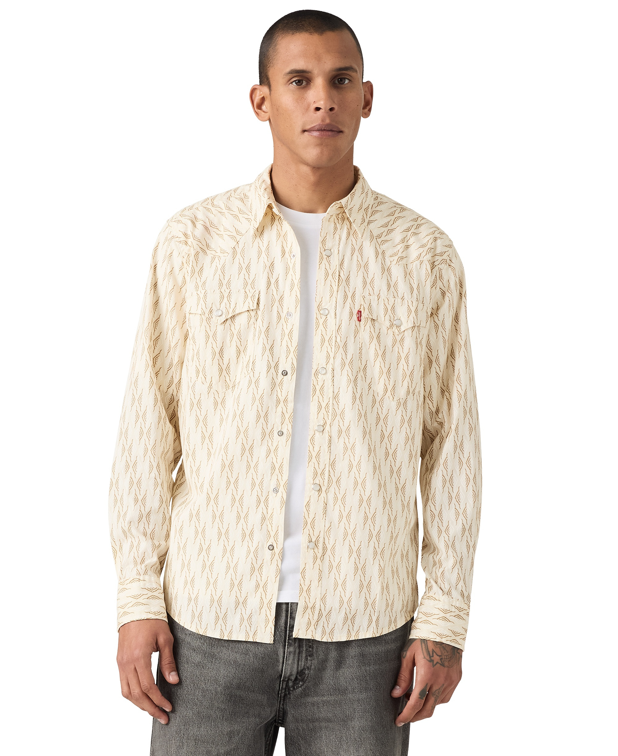 Levi's Men's Classic-Fit Western Shirt - Tigers Eye