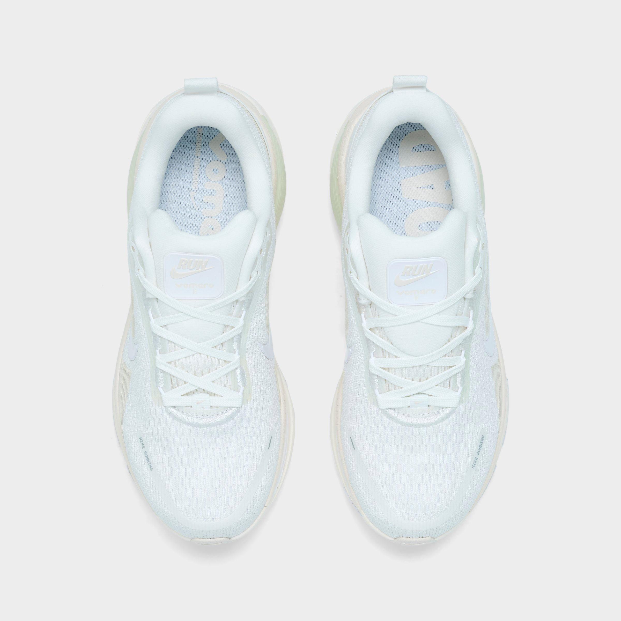 Women's Nithtke Vomero 18 Running Shoes - Part 1 - Summit White/White/Chalk/Seaglass - Top view
