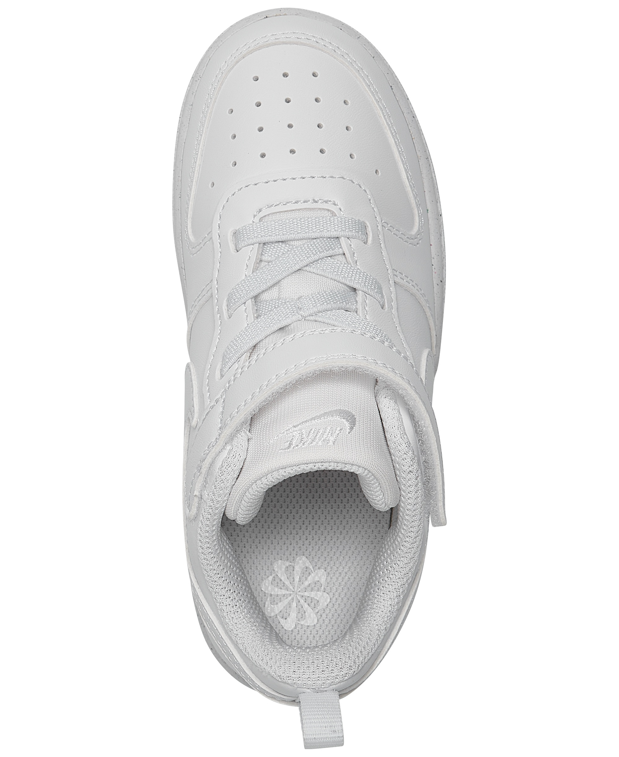 Nike Toddler Court Borough Low Recraft Adjustable Strap Casual Sneakers from Finish Line - White