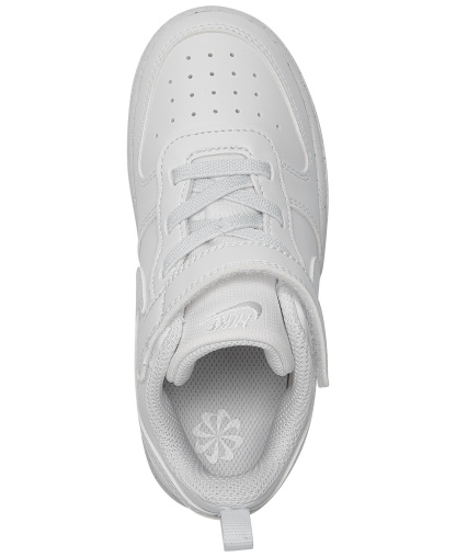 Nike Toddler Court Borough Low Recraft Adjustable Strap Casual Sneakers from Finish Line - White