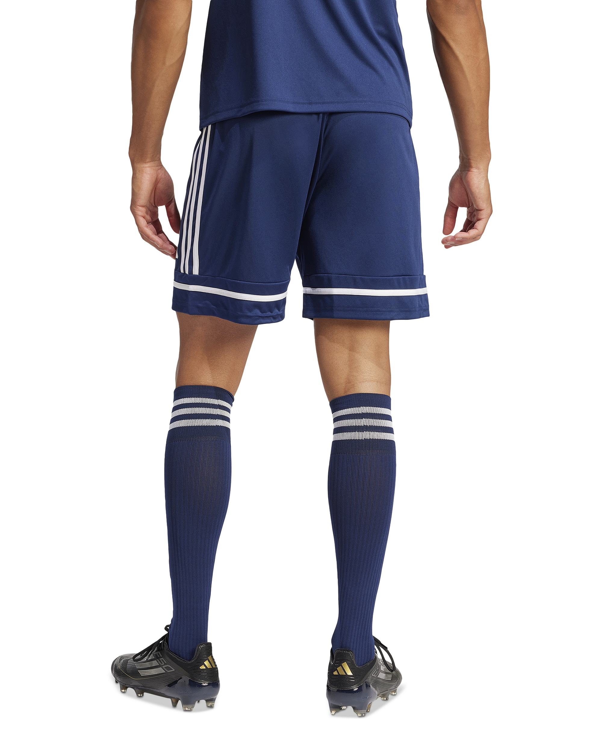 adidas Men's Regular-Fit Squad 25 Logo Shorts - Tenabl/ten