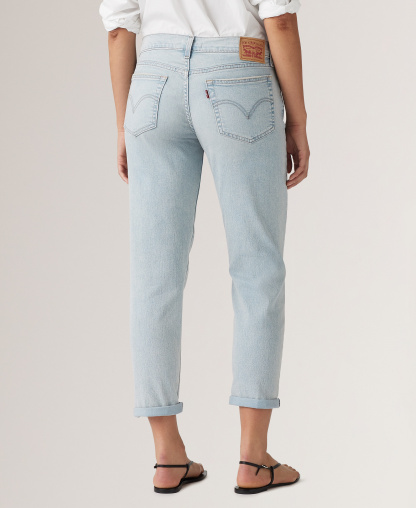 Levi's Women's Relaxed Boyfriend Tapered Leg Jeans - Kind Words