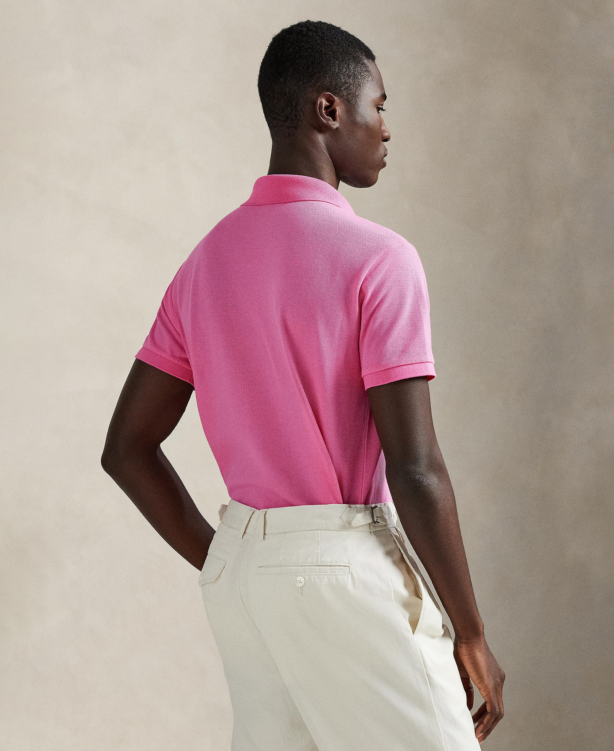 Polo Ralph Lauren Men's Classic-Fit Cotton Polo Shirt - Baja Pink
