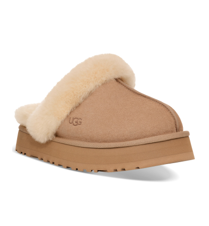 UGG® Women's Disquette Slip-On Clog Slippers - Sand