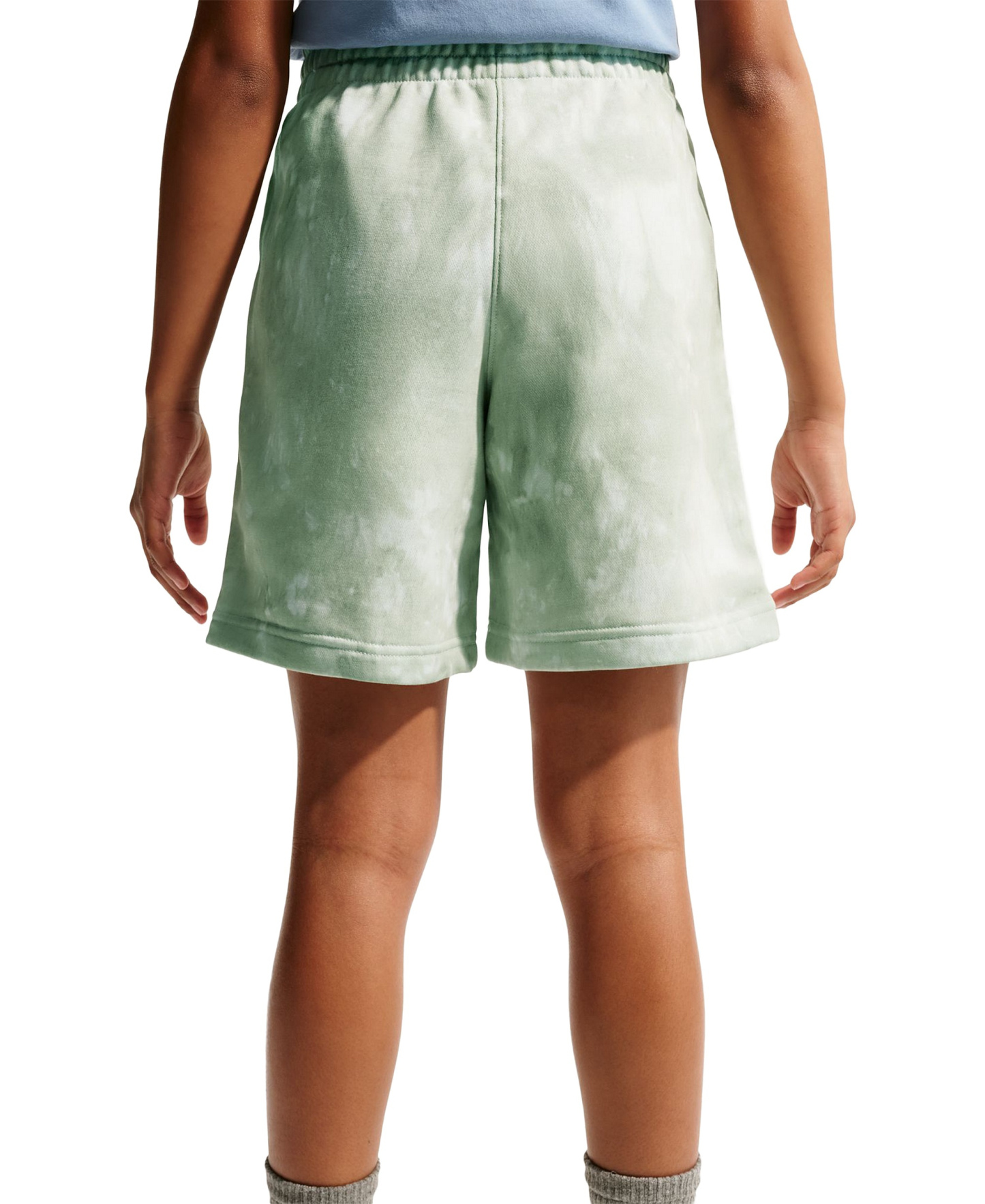 Nike Boys' and Girls' Sportswear Club 8-20 French Terry Shorts - Barely Green/Steam