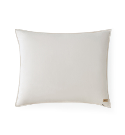 UGG® Devon Tide Ruched  Quilt Set - Ivory