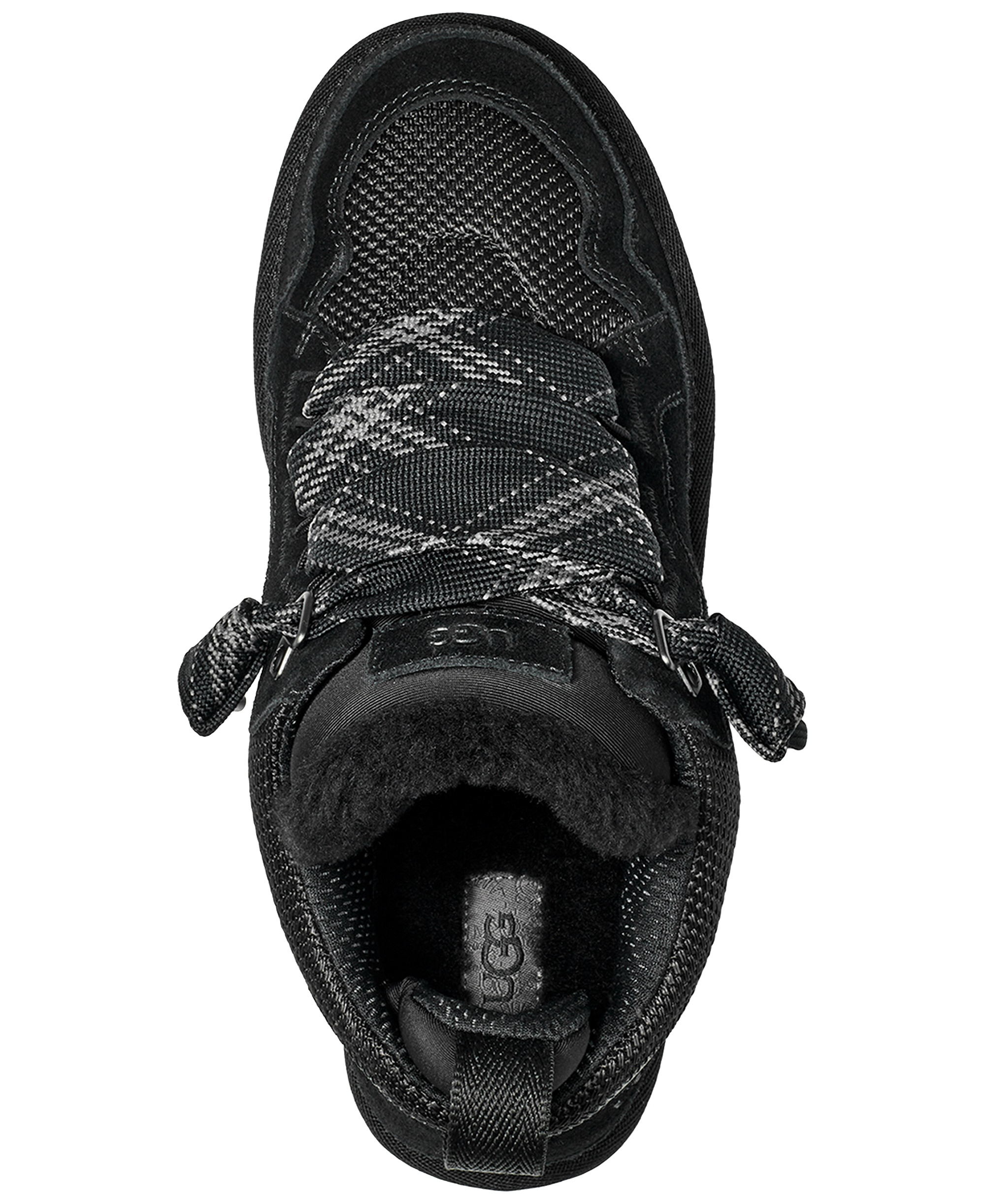 UGG® Women's Lowmel Lace-Up Sneaker Booties - Black
