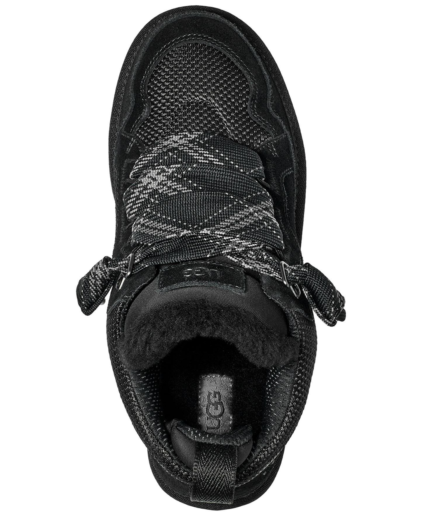 UGG® Women's Lowmel Lace-Up Sneaker Booties - Black
